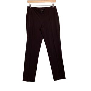 Yansi Fugel Womens Pants Size 4 Brown‎ Blend Slim Fit Dress Trousers